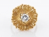 ANDREW GRIMA, 18k Gold and Diamond Ring, circa 1970-4